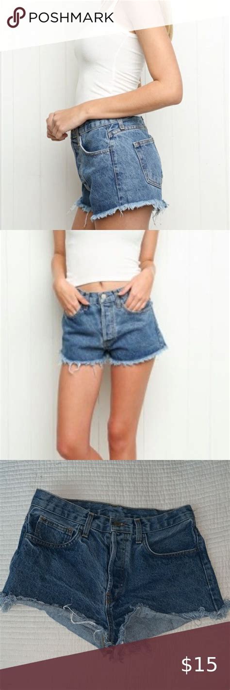 brandy melville blue shorts|brandy melville denim shorts.